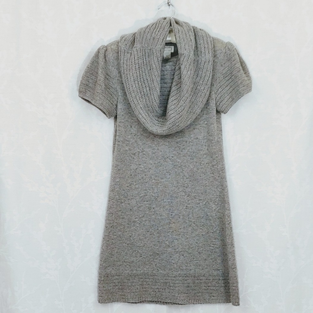 Kaisely Gray Knit Dress